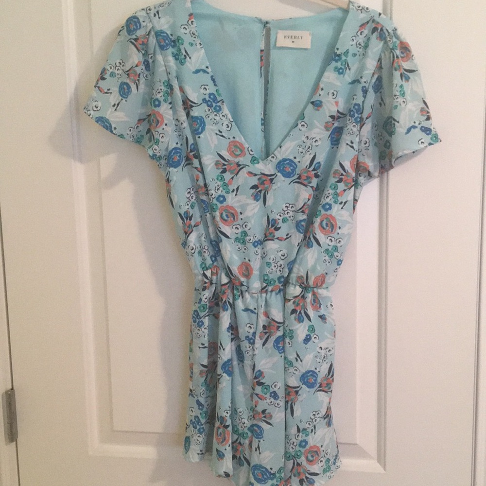 Open Back Romper